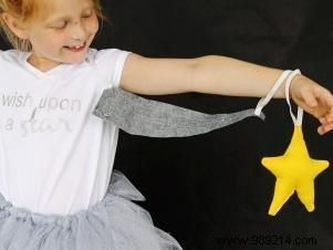 Make a shooting star halloween costume