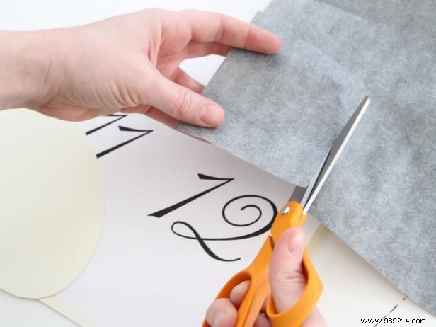 Make Wedding Table Numbers From Old Books