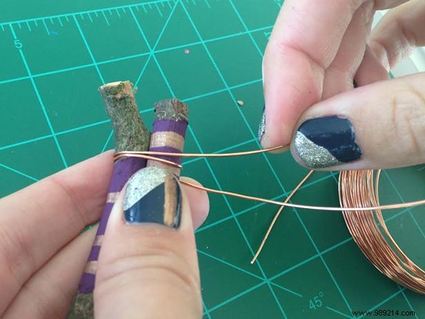 Make these pretty, rustic place card holders