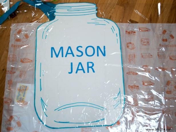 Mason Jar Halloween Costume