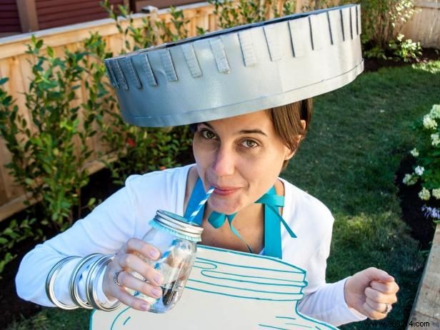 Mason Jar Halloween Costume