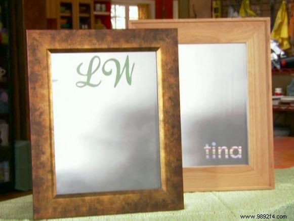 Monogram Mirrored Mirror