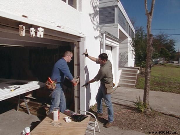 Vintage Sliding Garage Door Restoration