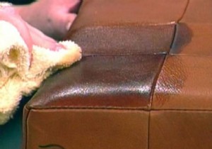 Tips for cleaning leather upholstery.