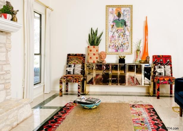 A tour of Jennifer Perkins  colorful and eclectic home