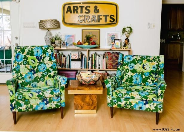 A tour of Jennifer Perkins  colorful and eclectic home