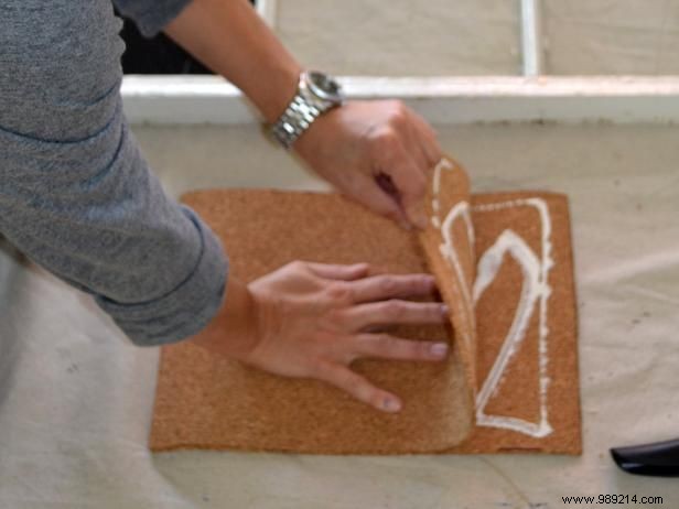 Turn an old six pane window into a message board