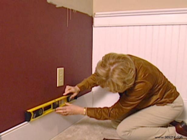 Wainscoting Installation