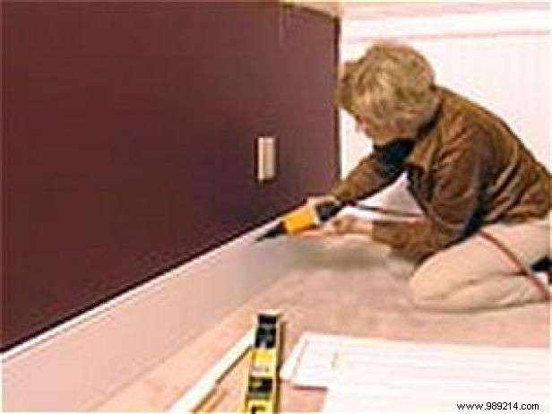 Wainscoting Installation